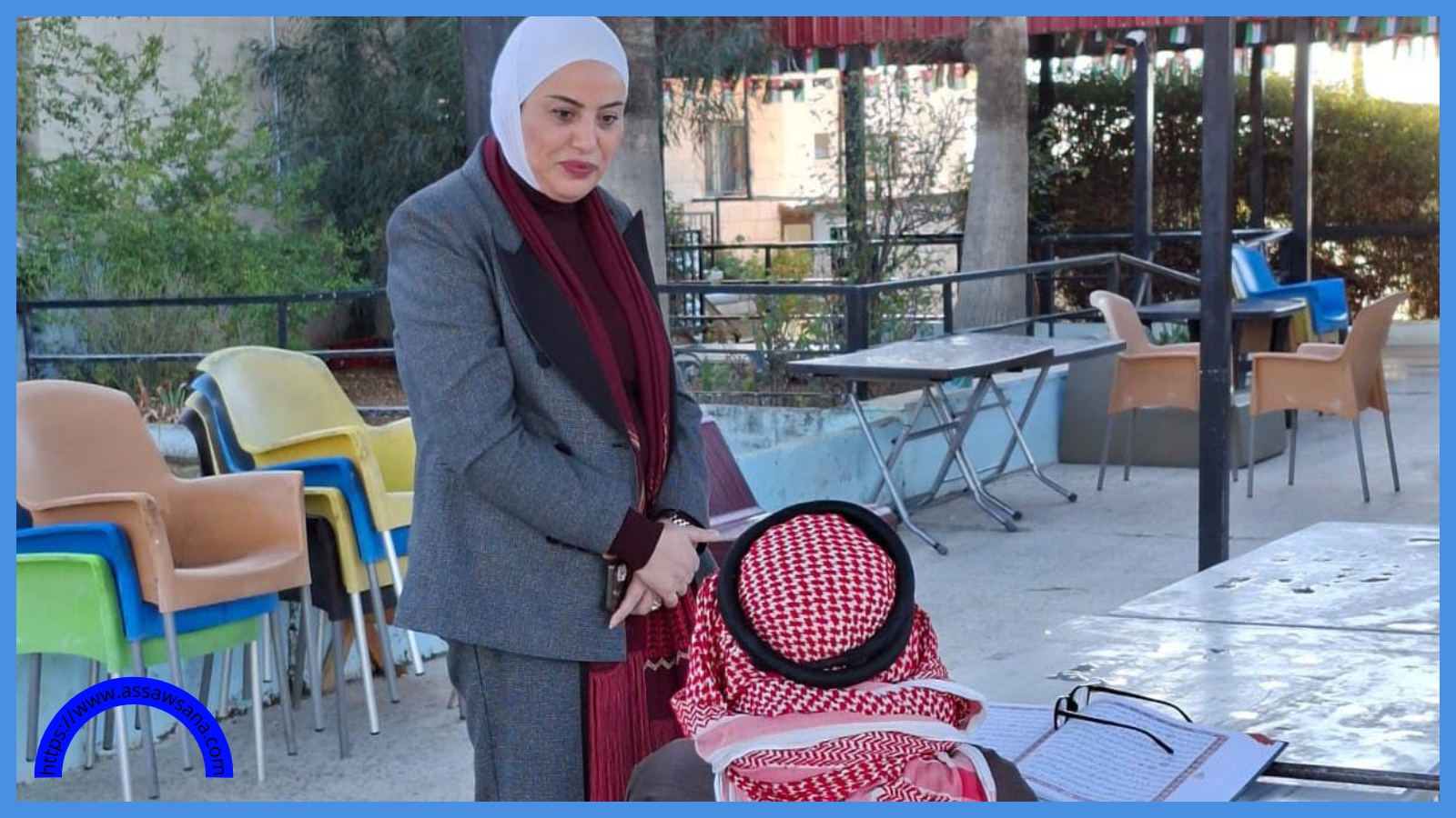 وزيرة التنمية تزور دار الزهراء لرعاية كبار السن 