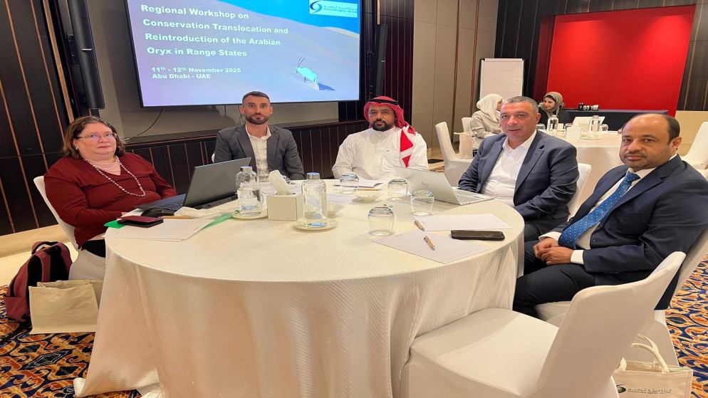 محمية رم تشارك باجتماع لصون المها العربي بالإمارات