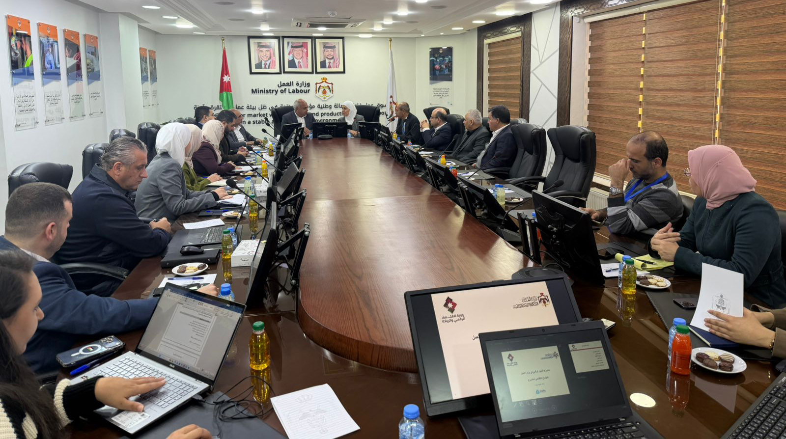 إطلاق مشروع التحول الرقمي في وزارة العمل