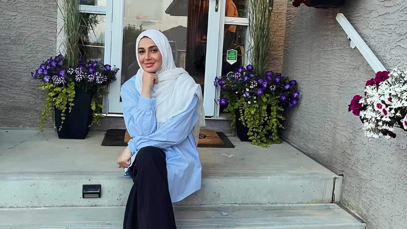 والد حلا شيحة يوضح حقيقة اعتزالها