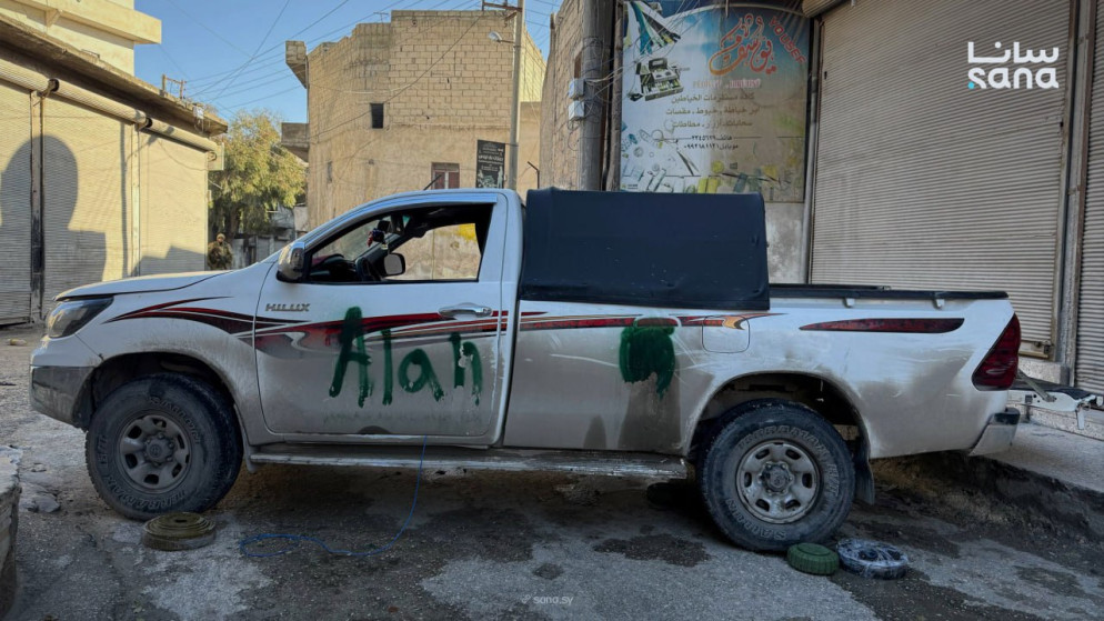 قسد يترك آليات مفخخة بشوارع حي الشيخ مقصود