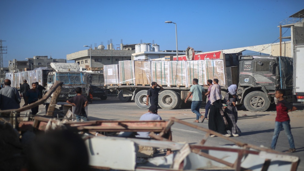 غزة: دخول 4453 شاحنة منذ بدء وقف إطلاق النار