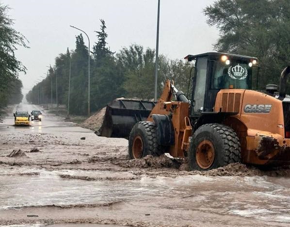 مناطق تسجل أعلى هطول مطري خلال المنخفض 