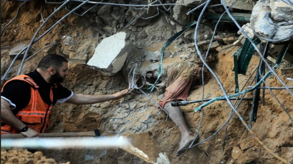 انتشال جثامين 20 شهيداً في غزة 