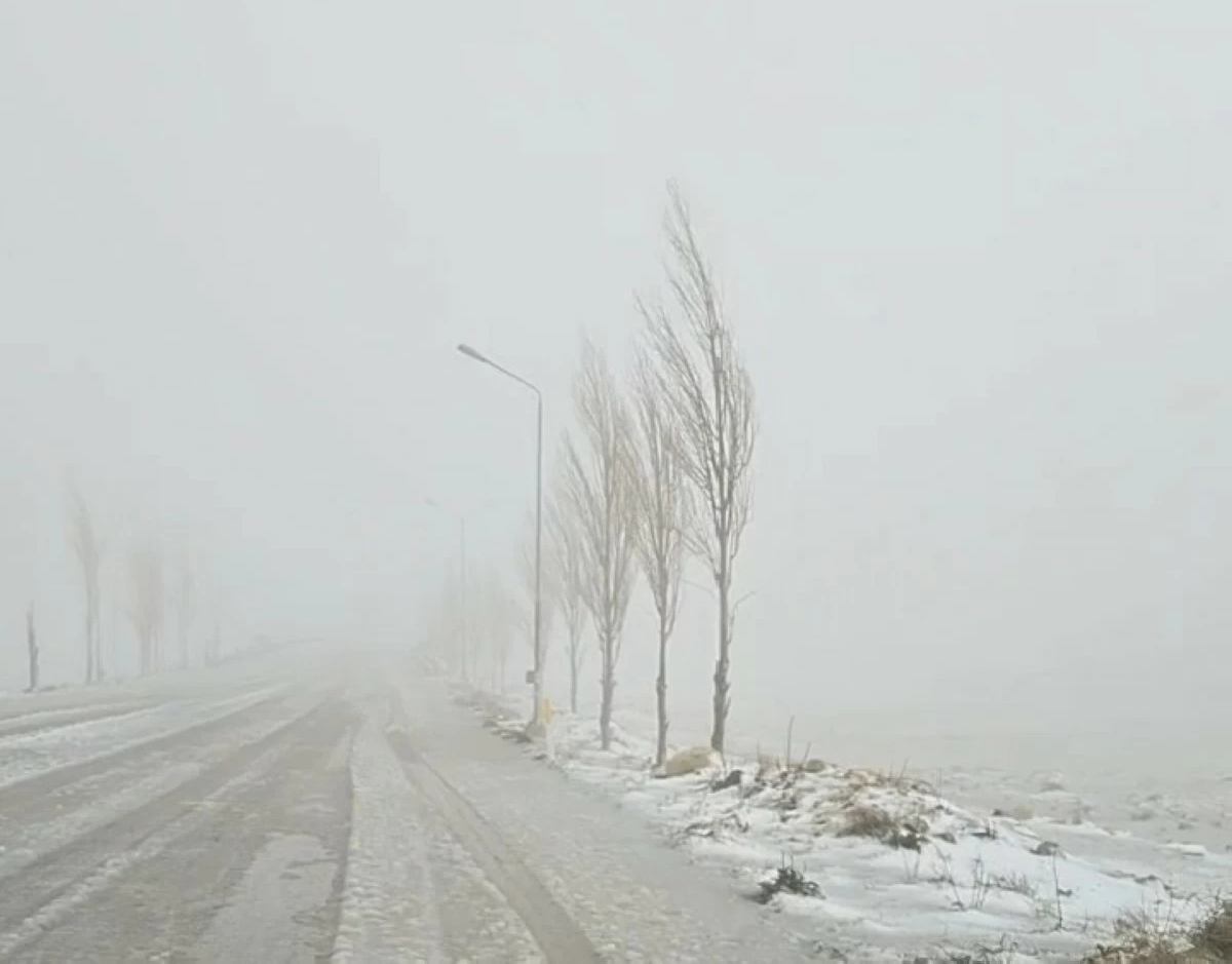 ثلوج ممزوجة بالأمطار فوق مرتفعات القادسية