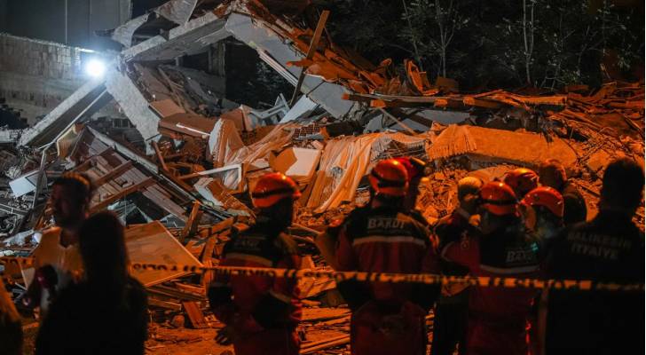 زلزال قوته 6.1 درجة يهز تركيا