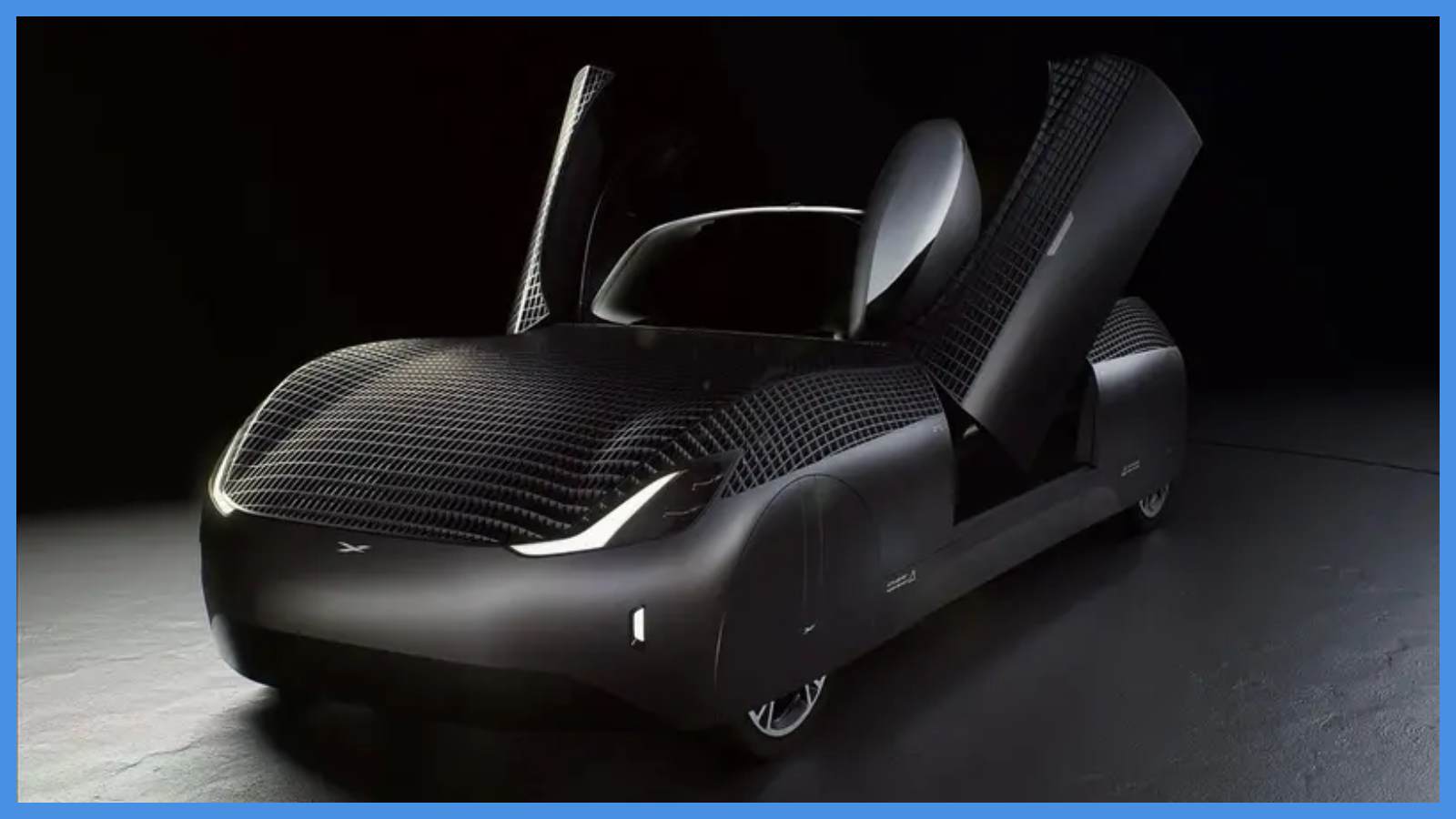 البدء بإنتاج أول سيارة كهربائية طائرة