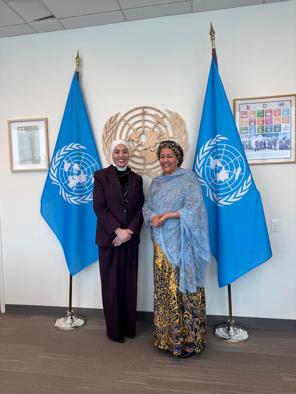 وزيرة التنمية تلتقي وكيلة الأمين العام للأمم المتحدة في نيويورك