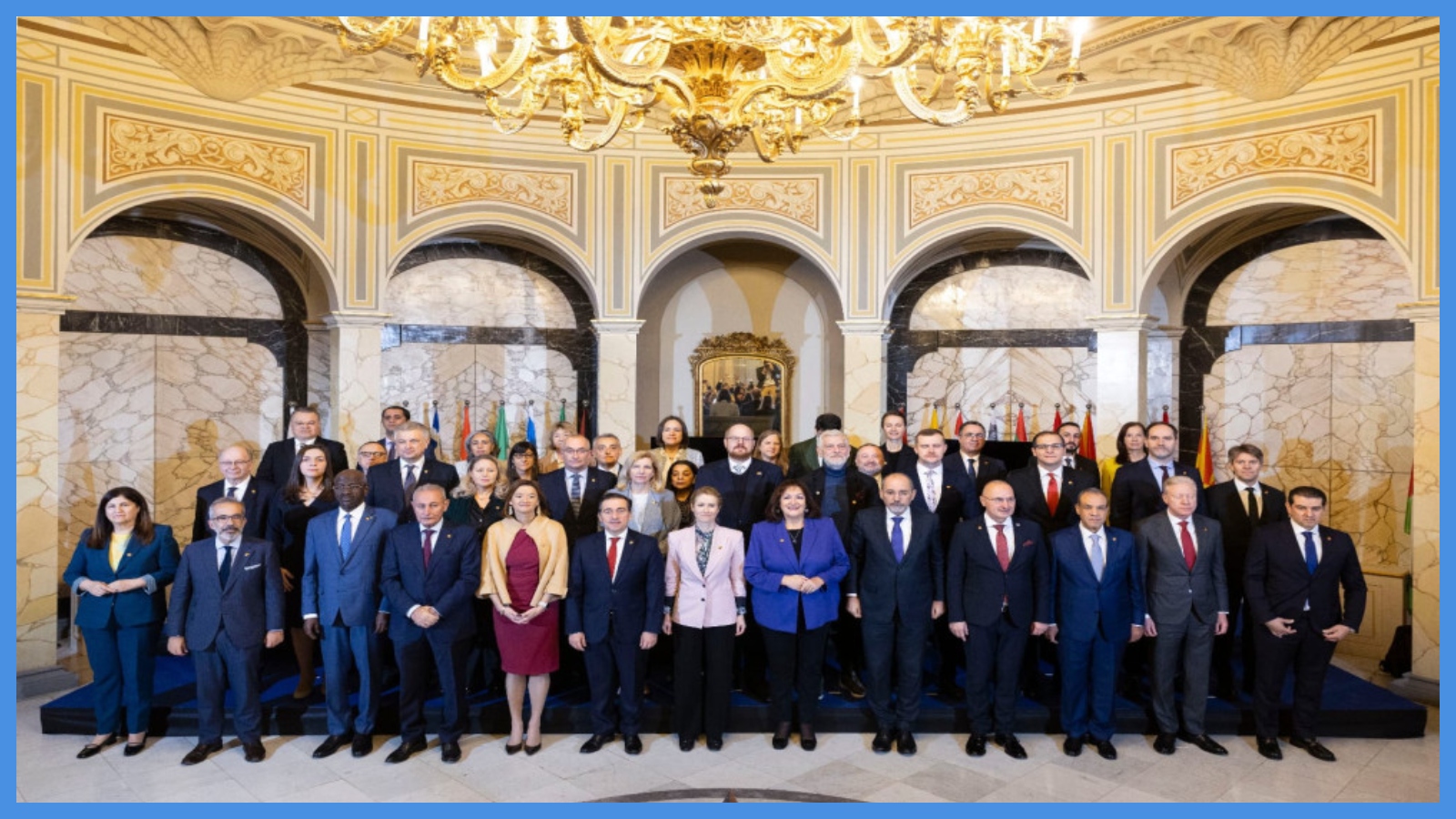 رسمياً ..  إطلاق الميثاق الأوروبي للمتوسط بحضور أردني