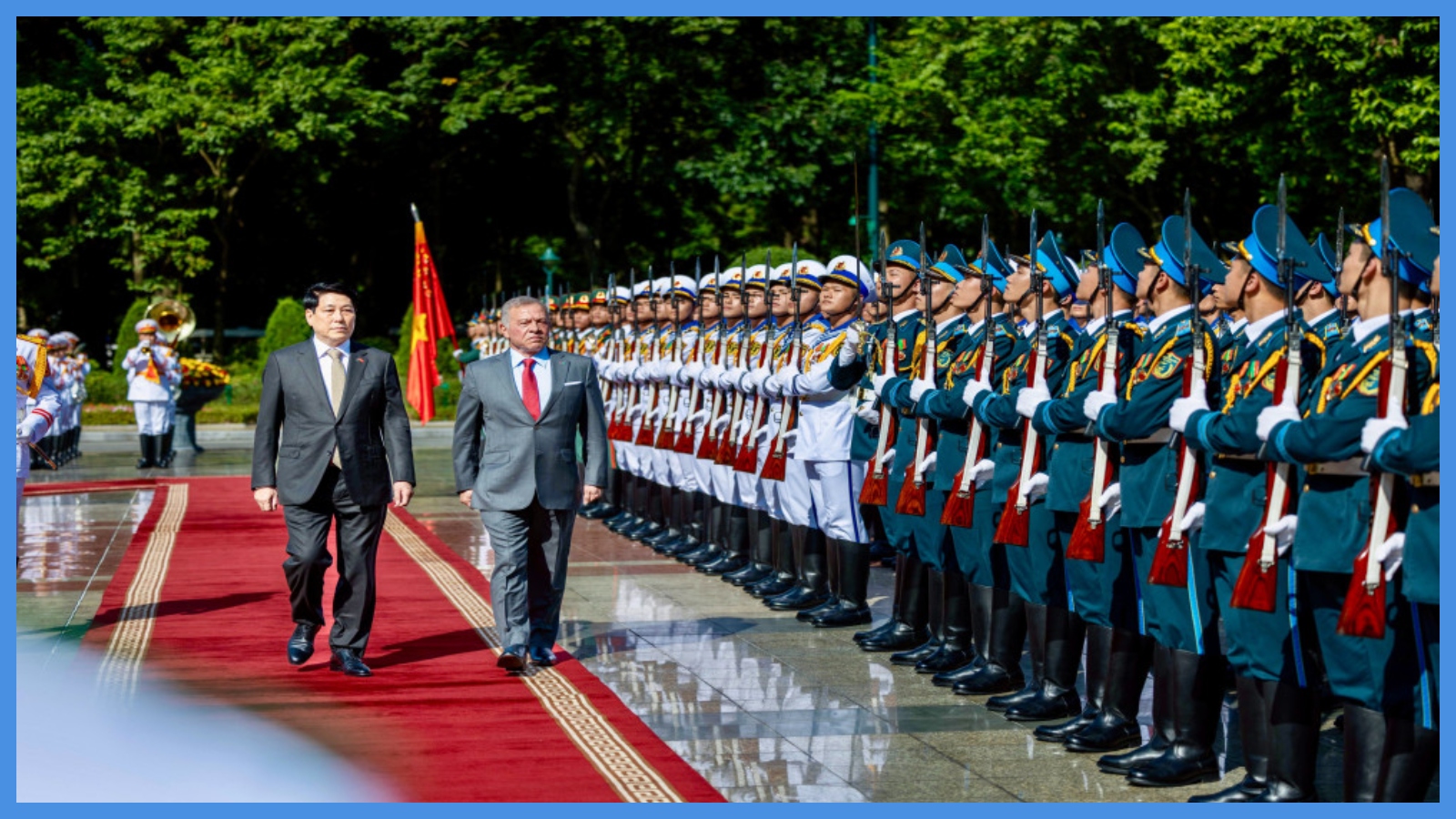 أبرز ما جاء في لقاء ‏الملك ورئيس ⁧‫فيتنام