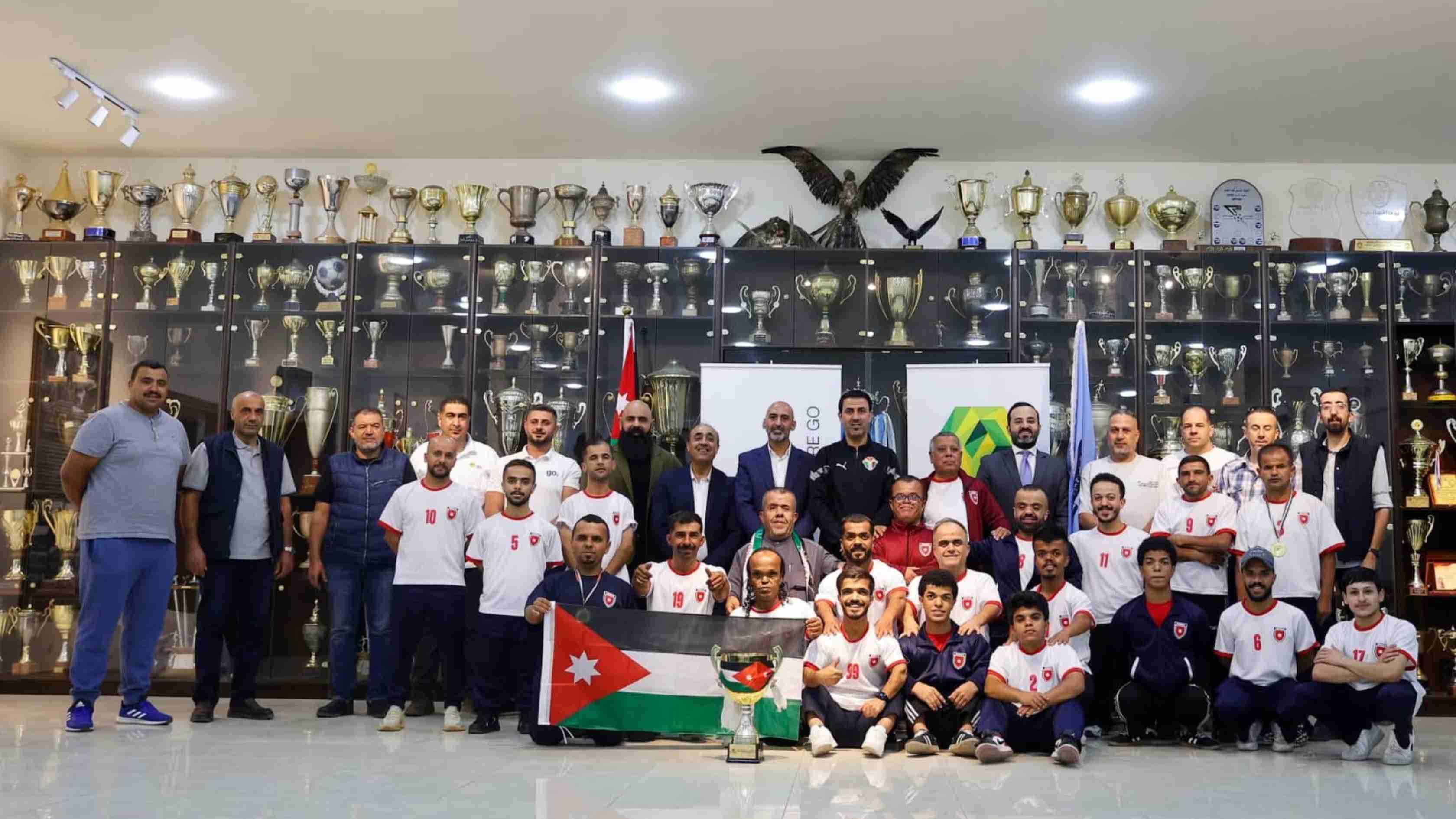 النادي الفيصلي يكرم المنتخب الوطني لقصار القامة 