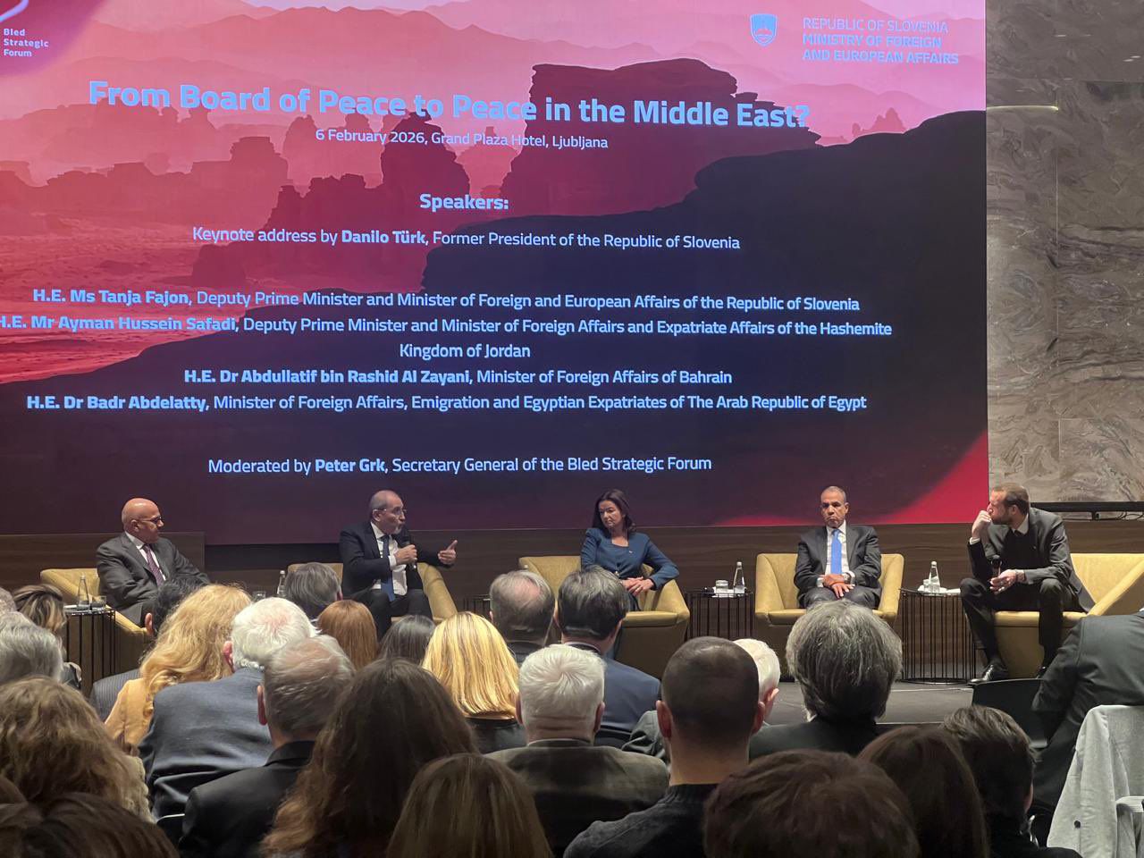 الصفدي يؤكد أهمية زيارة الملك وولي العهد إلى سلوفينيا