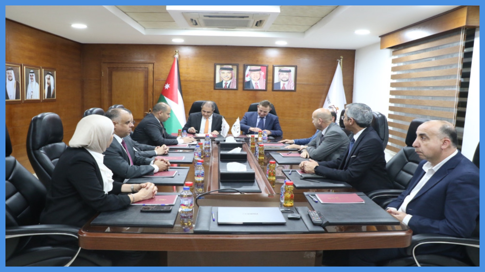 توقيع اتفاقية المطوّر الرئيسي لمجمع الصناعات الزراعية بغور المزرعة والحديثة