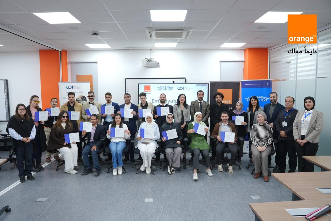 أورنج الأردن تختتم برنامج قادرون للأشخاص ذوي الإعاقة