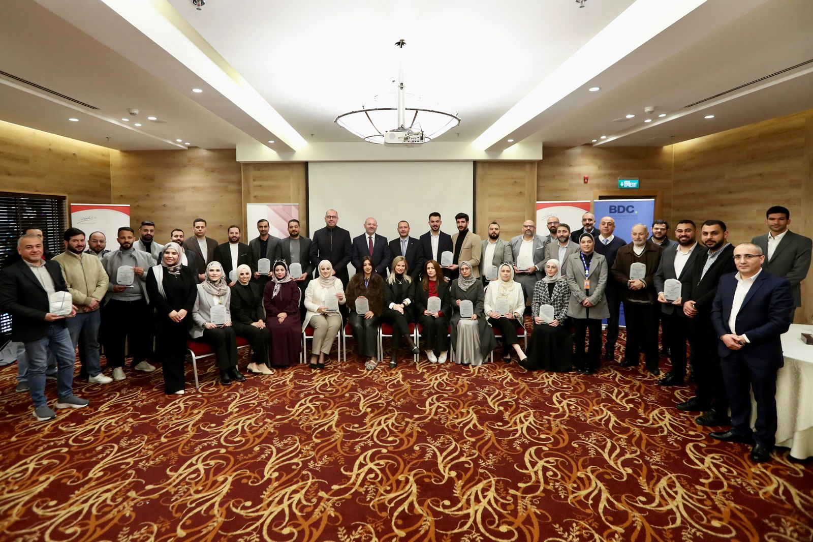 صندوق الملك عبدالله الثاني للتنمية يختتم مشروع طريقي