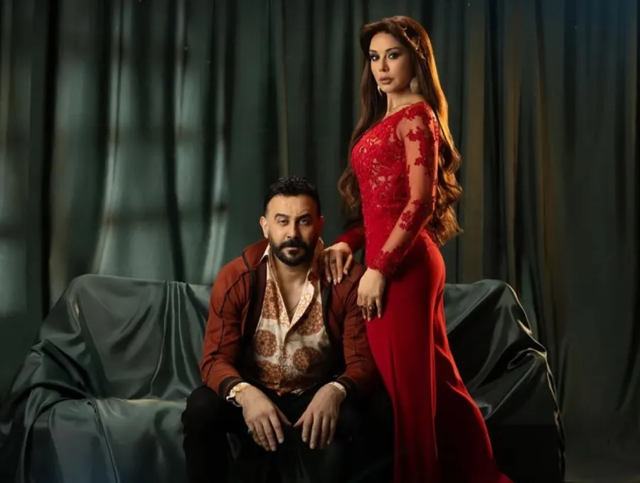 قصي خولي وكاريس بشار في بخمس أرواح  ..  دراما رمضانية 