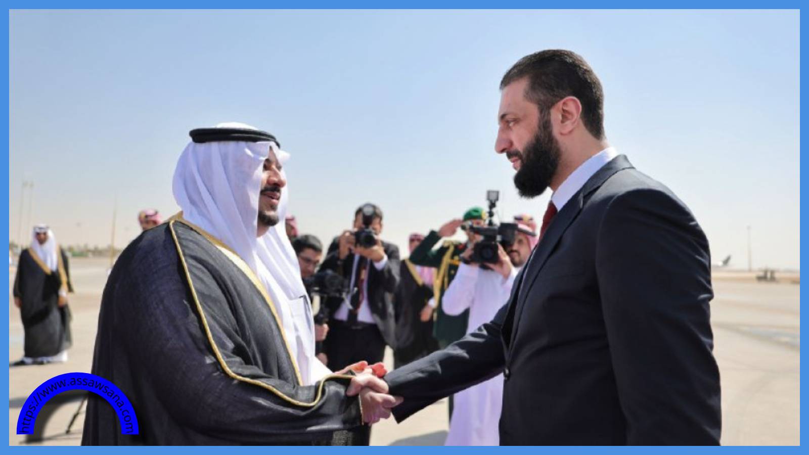 الشرع يصل إلى الرياض للمشاركة بمؤتمر مستقبل الاستثمار