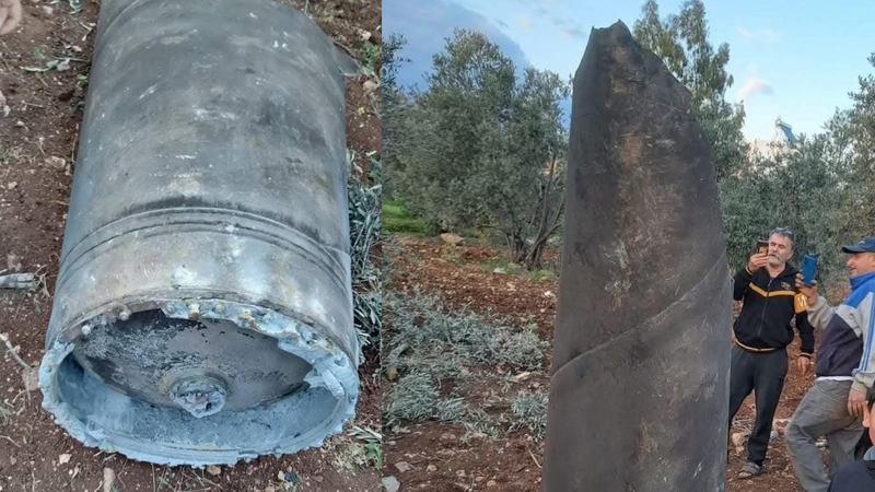 إصابة مواطن بشظـية جسـم مقذوف فـي كفرسوم 