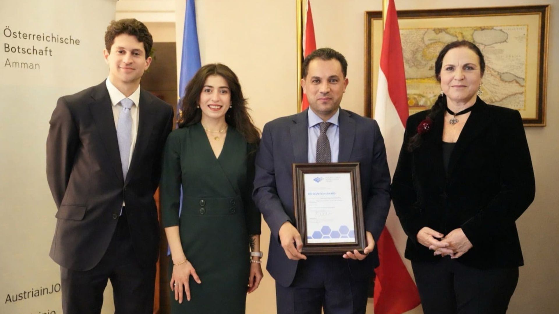 الخارجية النمساوية تمنح منظمة أردنية جائزة الإنجاز بين الثقافات  