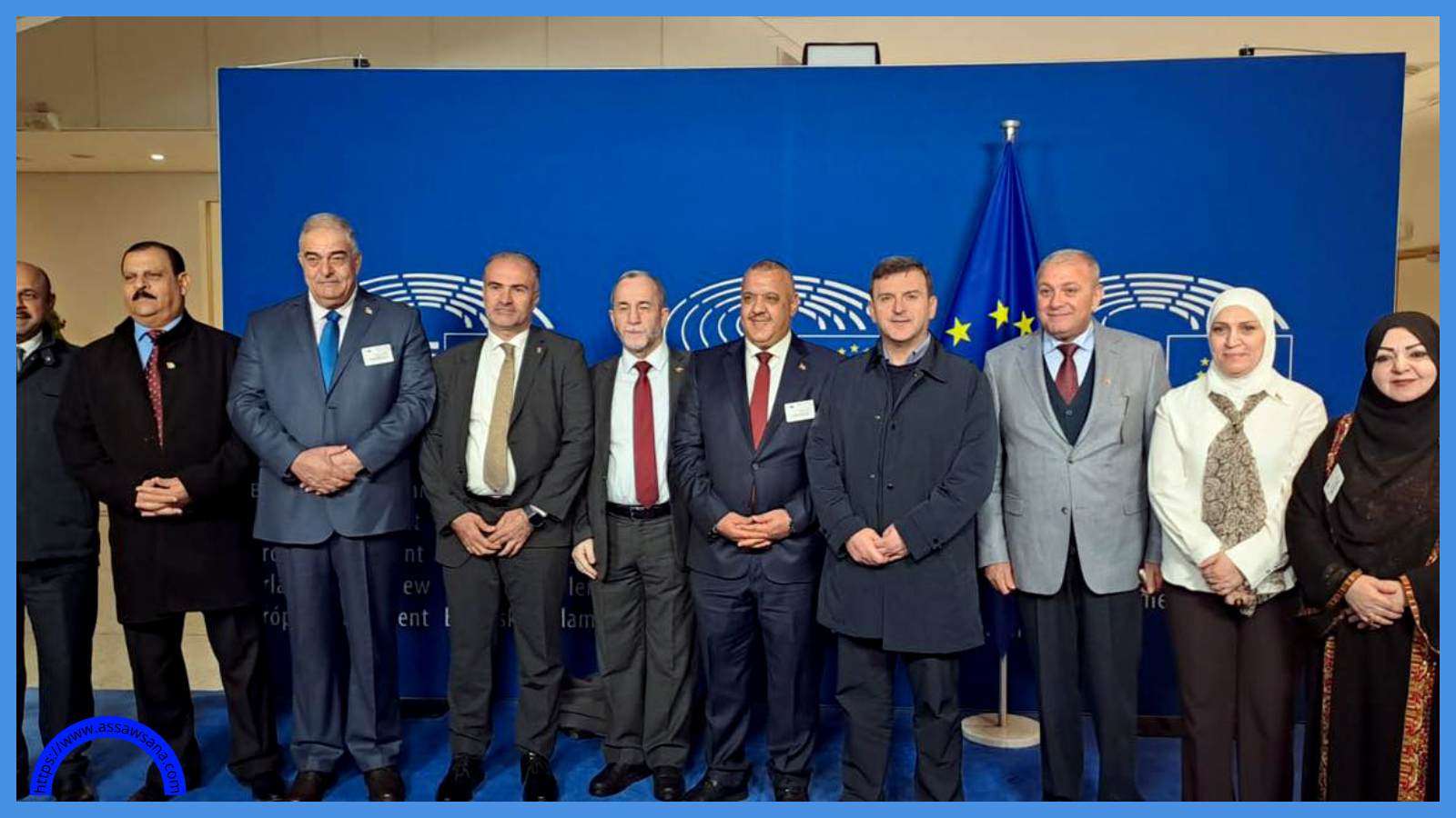 الوفد البرلماني يختتم زيارته إلى بروكسل