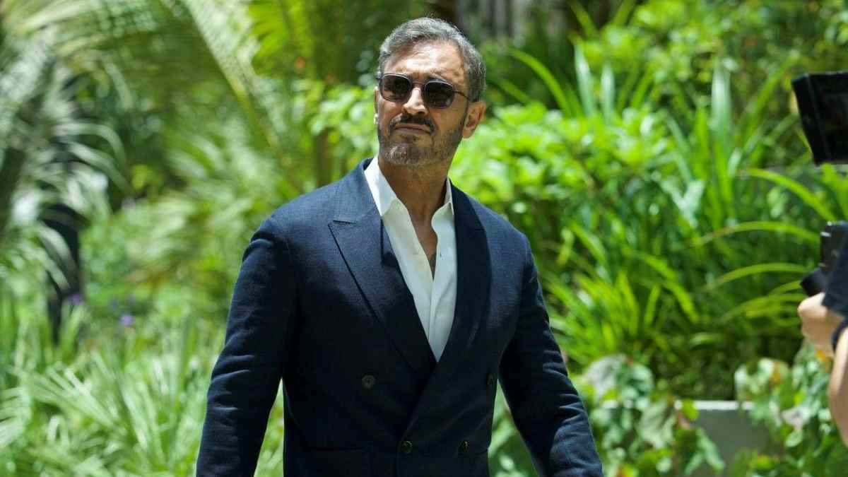 استقبال كاظم الساهر في الرياض قبيل حفله المنتظر