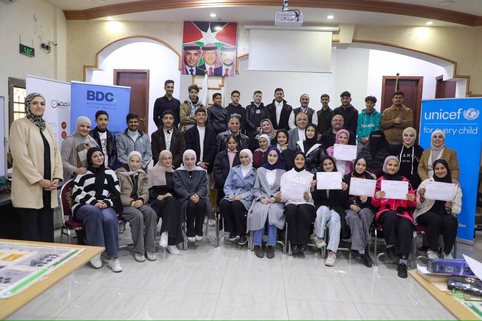 اختتام فعاليات برنامج انهض – يافعين في لواء الكورة بإربد