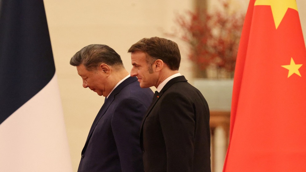 ماكرون: التعاون مع الصين لإنهاء حرب أوكرانيا أمر حاسم