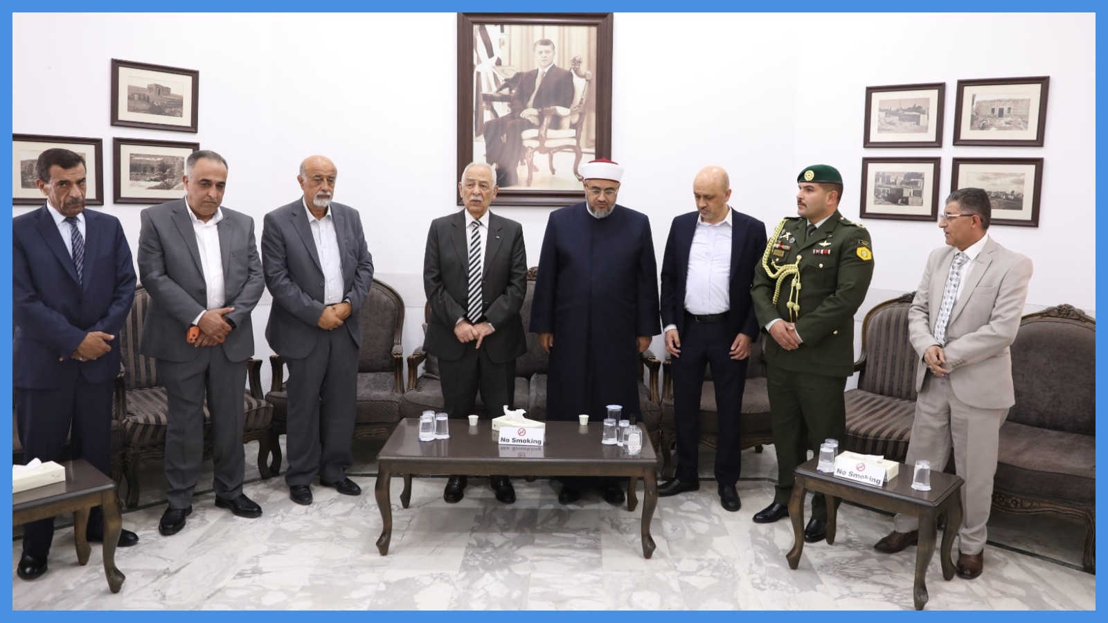 العيسوي يعزي عشيرتي القعقاع والقرعان