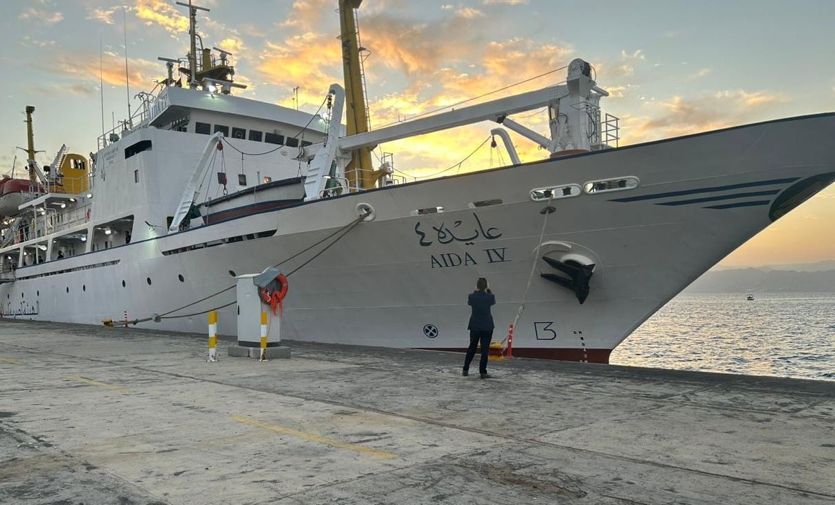 العقبة تستضيف سفينة التعليم عايدة 4