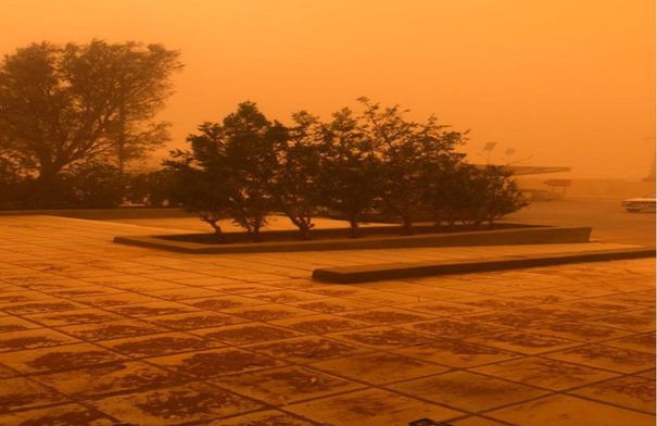 صور الأقمار الصناعية تكشف ارتفاع تركيزات الغبار في شمال وشرق المملكة