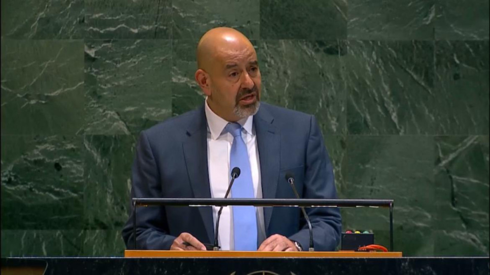 مندوب الأردن : نشدد على ضرورة ترسيخ وقف إطلاق النار في غزة ودعم الأونروا