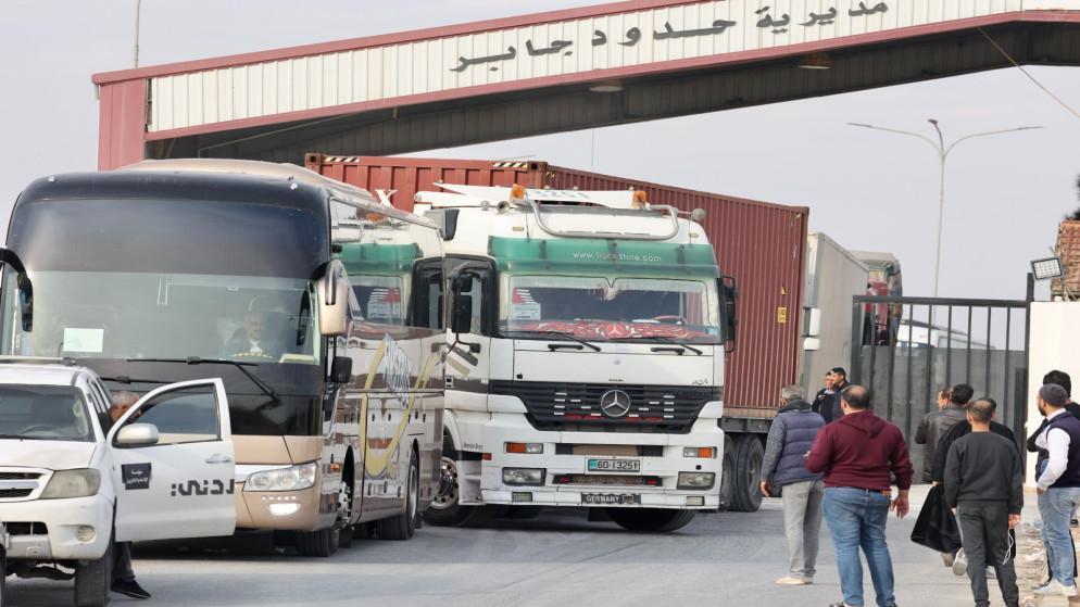 مباحثات أردنية سورية لتسهيل نقل الشاحنات وتقليل التعقيدات اللوجستية