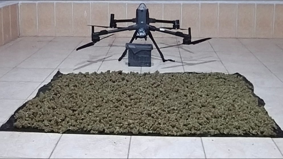 المنطقة العسكرية الجنوبية تسقط درون محملة بالمواد المخدرة