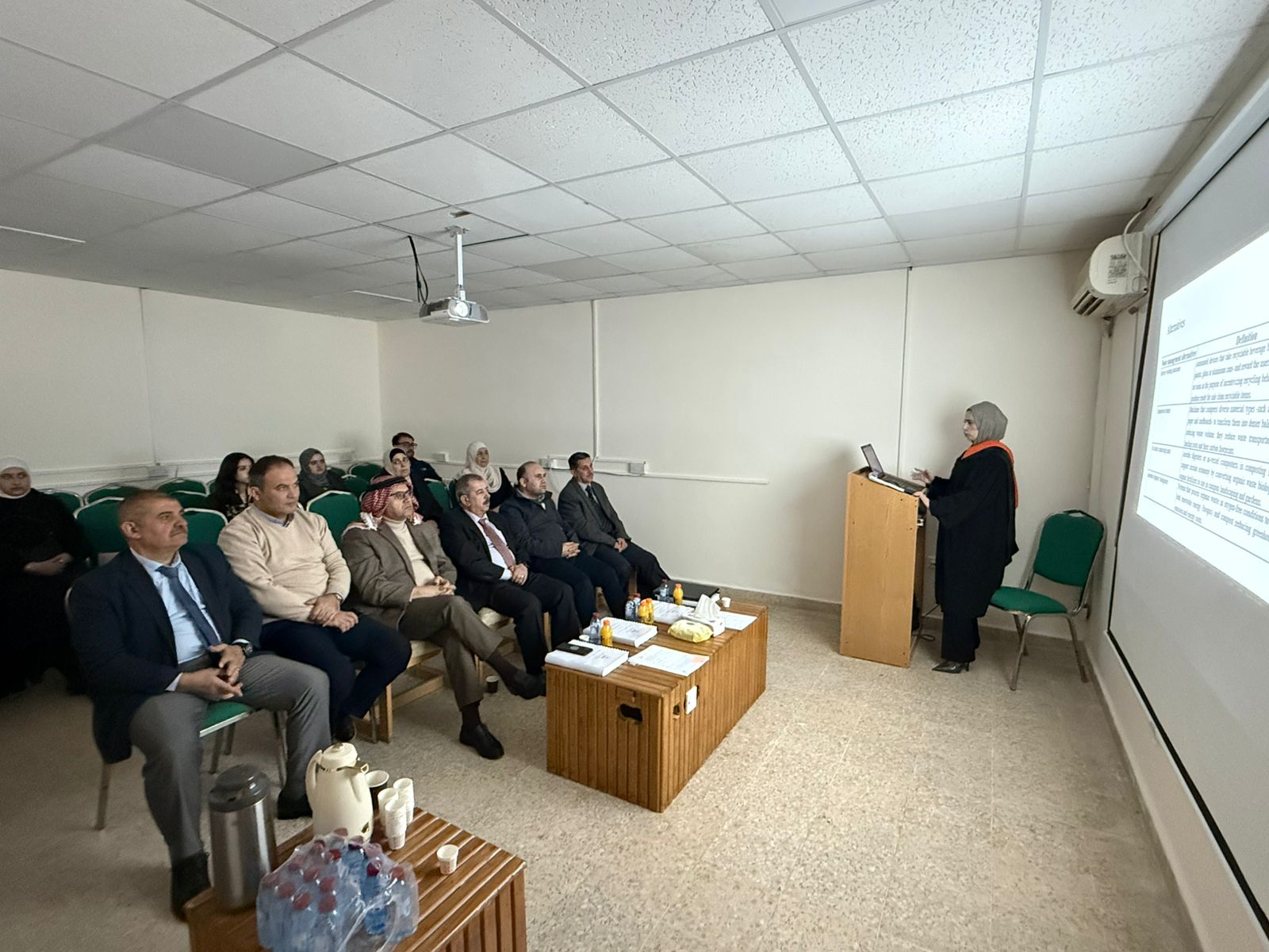 مناقشة رسالة ماجستير في اليرموك هي الأولى من نوعها 