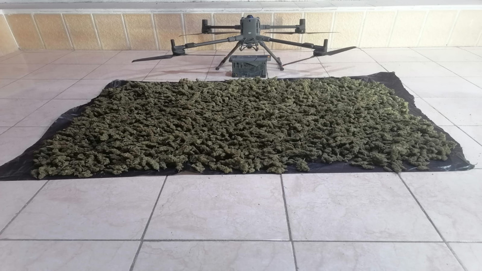 إحباط محاولة تهريب مواد مخدّرة بواسطة مسيّرة