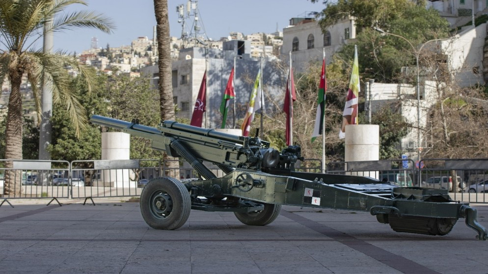 إطلاق مدفع رمضان من ساحة النخيل