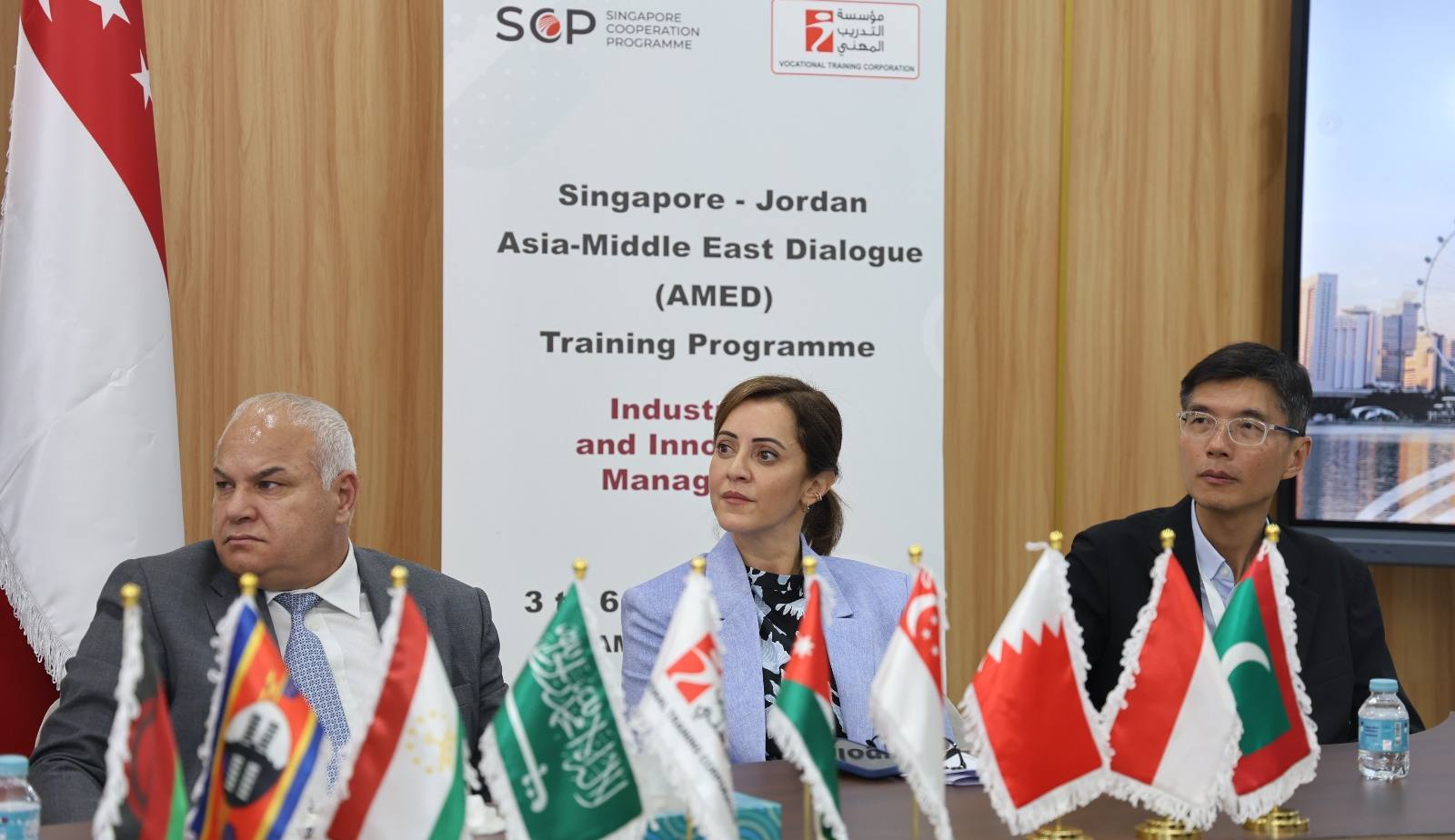 الأردن مركز إقليمي للتدريب المهني بالتعاون مع سنغافورة