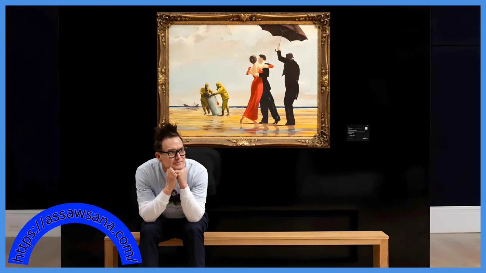 لوحة الفنان بانكسي تحصد 5.3 مليون دولار بالمزاد العلني