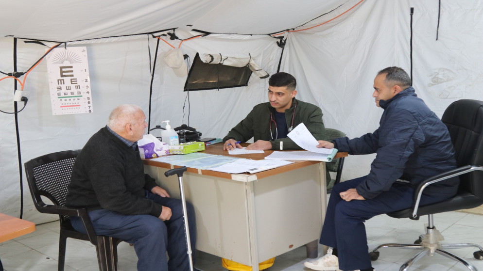 المستشفى الميداني الأردني نابلس/9 يباشر تقديم خدماته