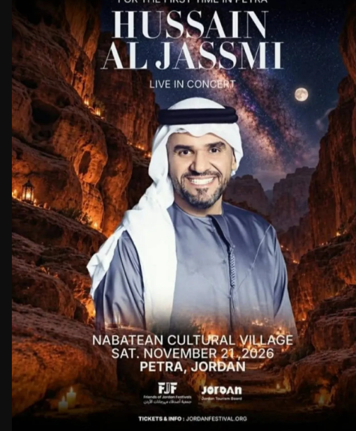 لأول مرة حسين الجسمي يحيي حفلا في البترا بهذا الموعد