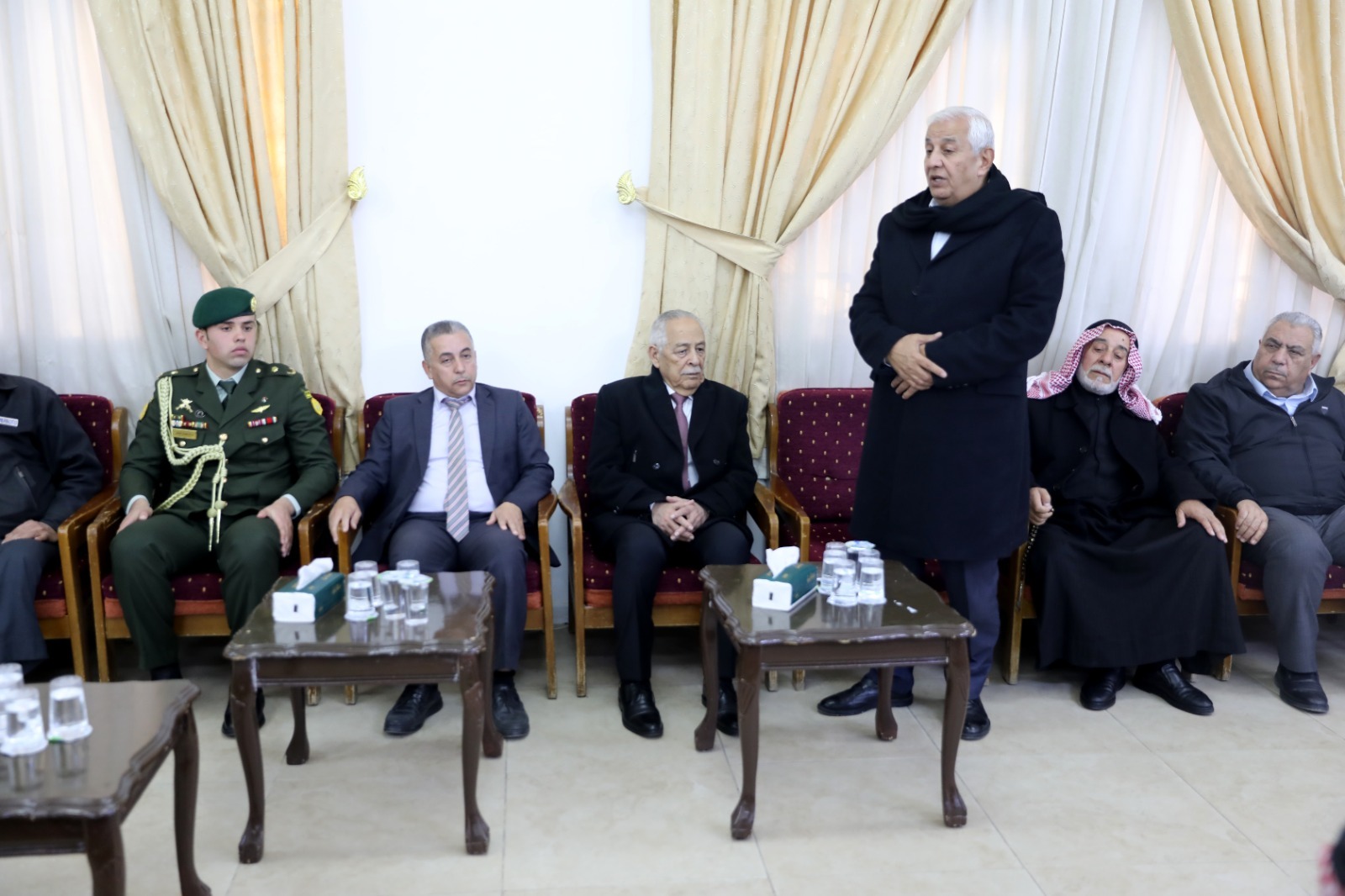 العيسوي يعزي عشيرتي العمايرة والخرابشة