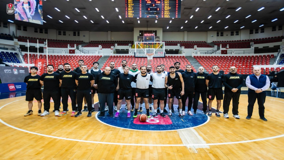 المنتخب الوطني لكرة السلة يستعد لمواجهة إيران في التصفيات الآسيوية