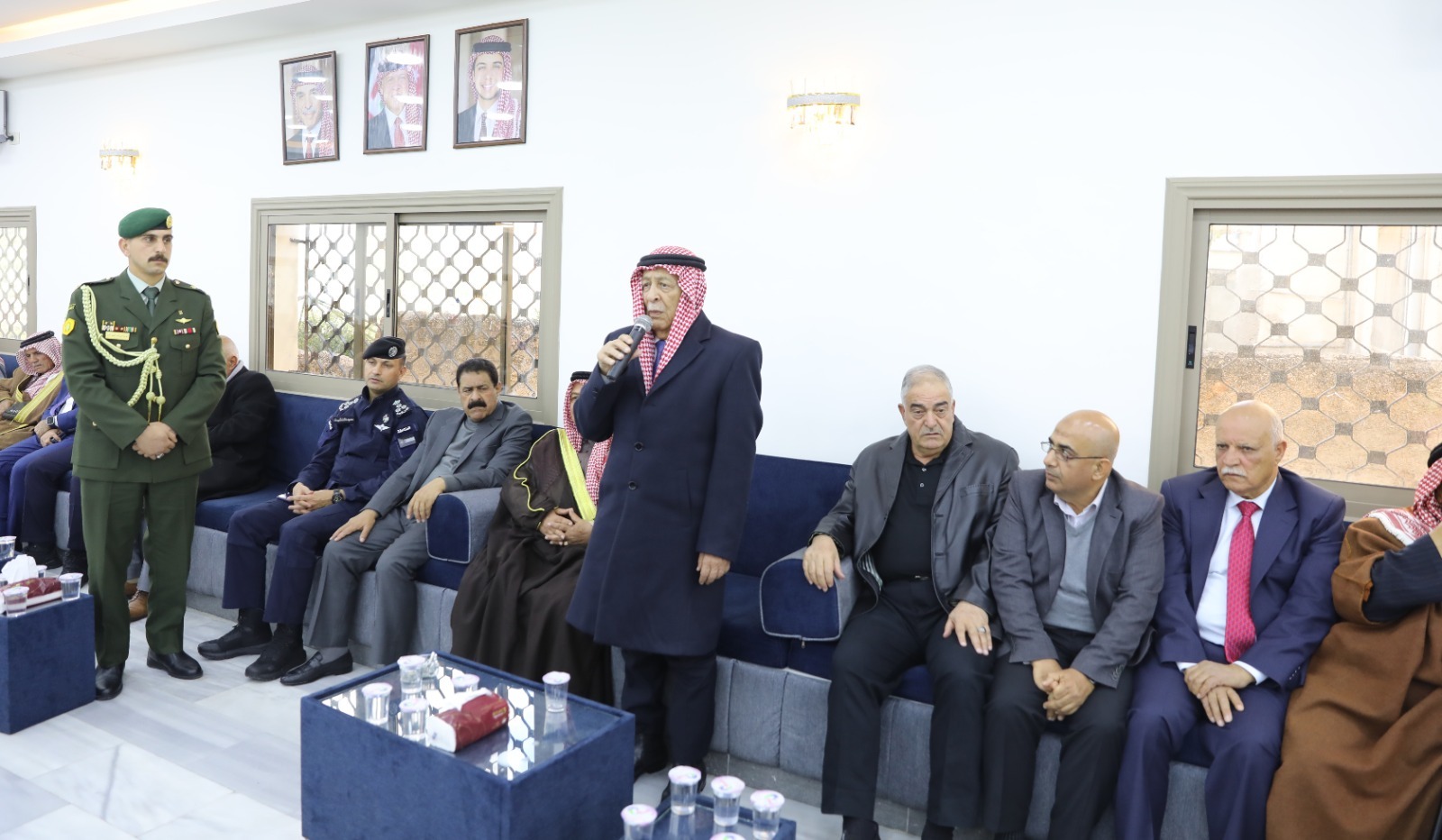 العيسوي يعزي عشائر القاضي والزعبي والفريحات