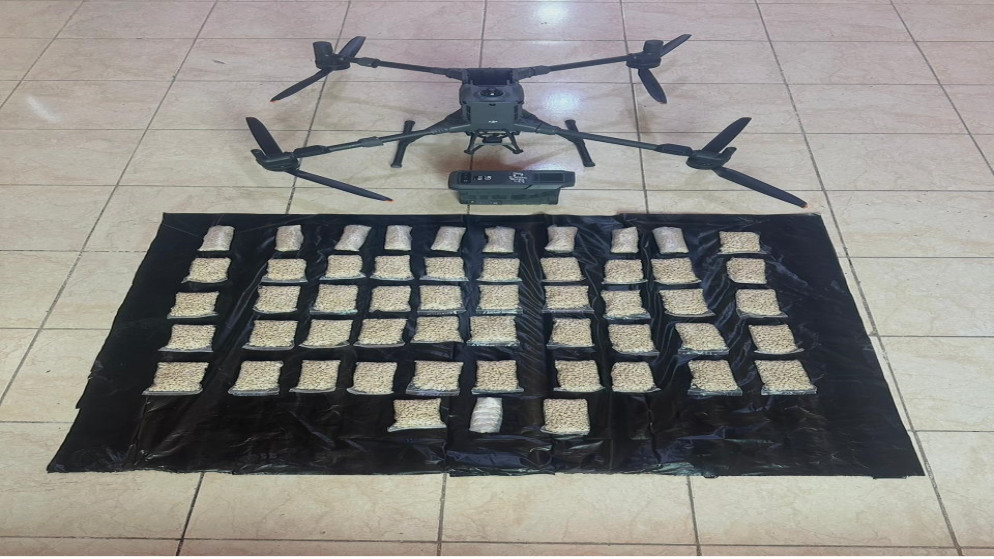 إحباط محاولة تهريب مخدرات بواسطة مسيّرة