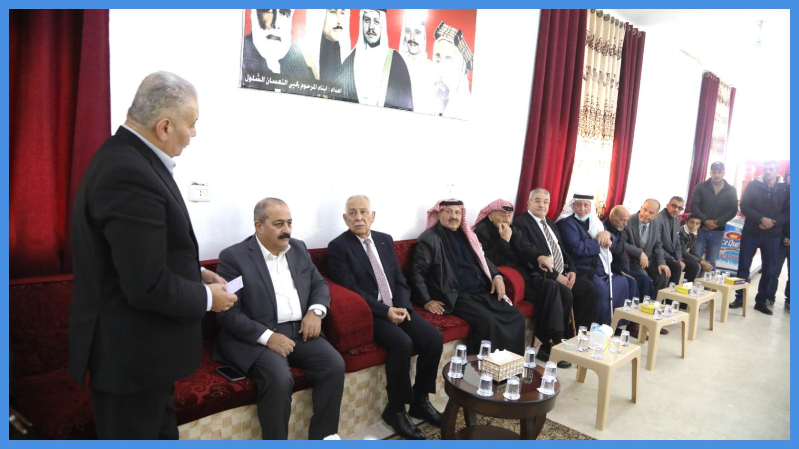 العيسوي يعزي الشلول والصبيحات والغزالي والعثمان