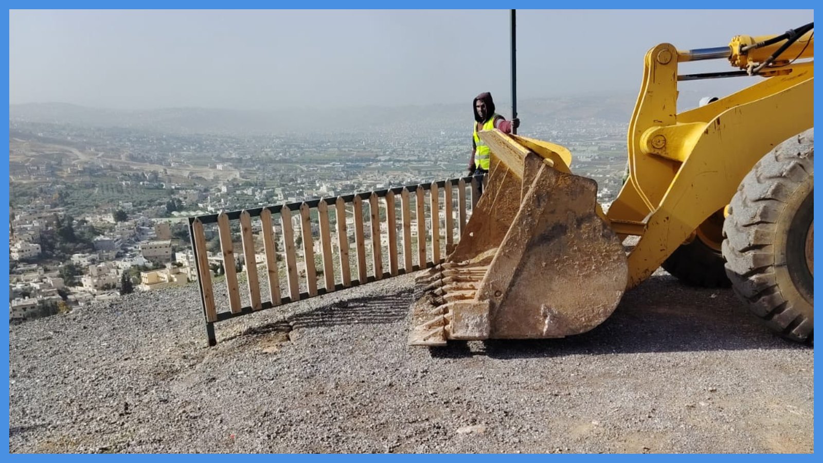 إزالة اعتداءات على شارع الأردن