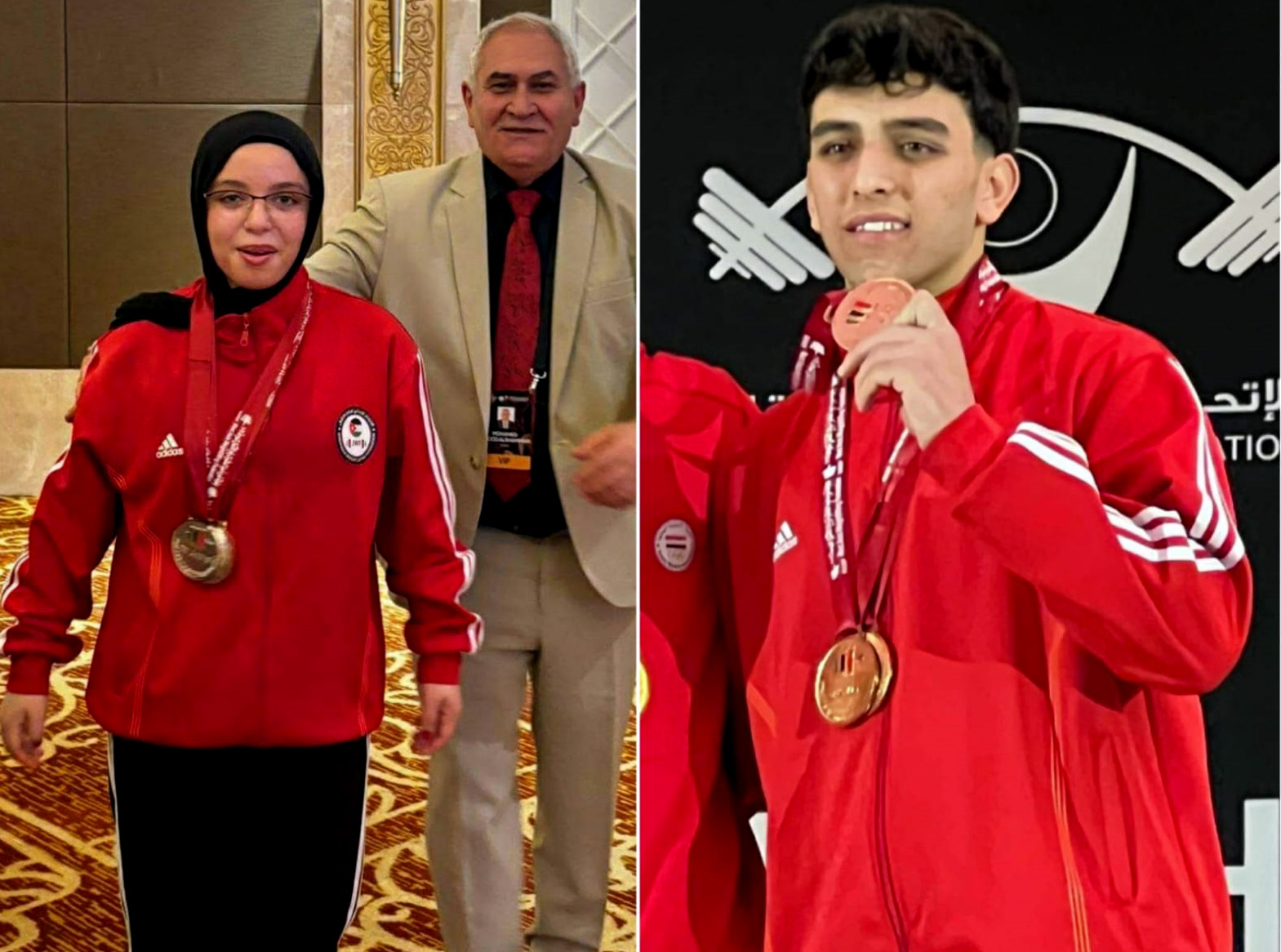 منتخب رفع الاثقال يحرز مجموعة ميداليات ملونة