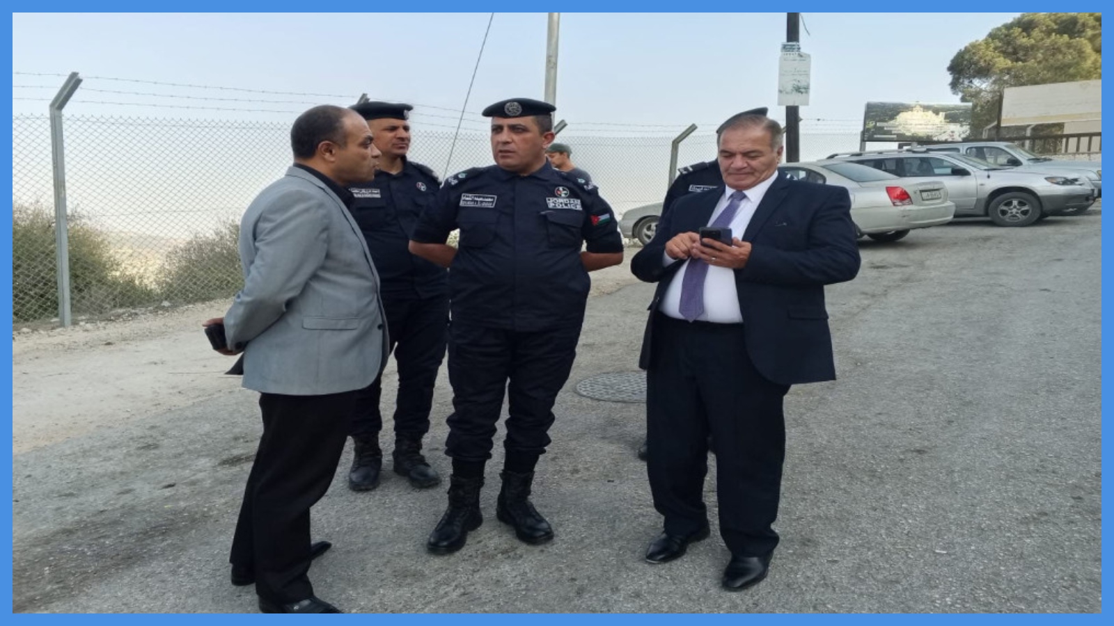 إزالة 7 بسطات ومعرّشات عشوائية عند مدخل قلعة عجلون