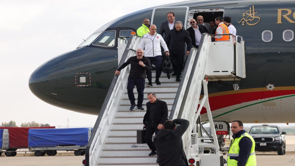 النشامى يصلون إلى أرض الوطن بعد وصافة كأس العرب 2025