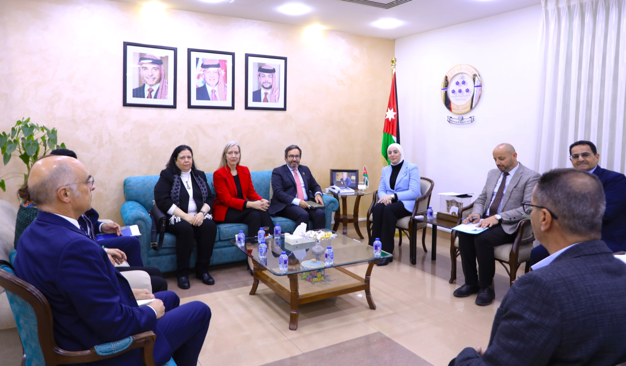 بني مصطفى تلتقي وكيل الأمين العام للأمم المتحدة